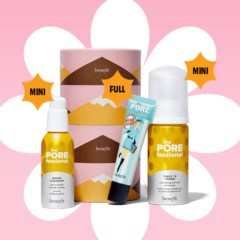 It's a win-win! Take home a FREE Holiday Pore Score set with a purchase of $90 or more.* Code: VERYMERRY