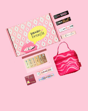 Fast, easy, risk-free Benefit sampling box is here! Buy & try a specially curated box of Benefit products, then shop your faves with a $35 site credit!*